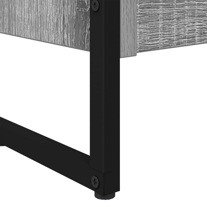 Steel Book Cabinet Bookcase, (5 Shelves) 189.5cm. H x 60cm. W x 30cm. D, Grey Sonoma