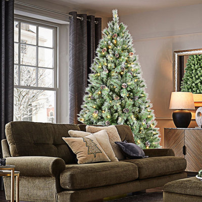 Arbre de Noël avec support en métal