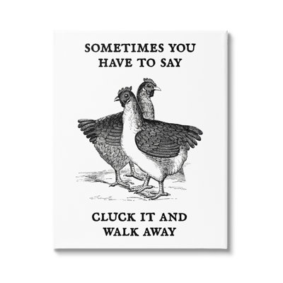" Cluck It Funny Country Hens Humor " by Lil' Rue