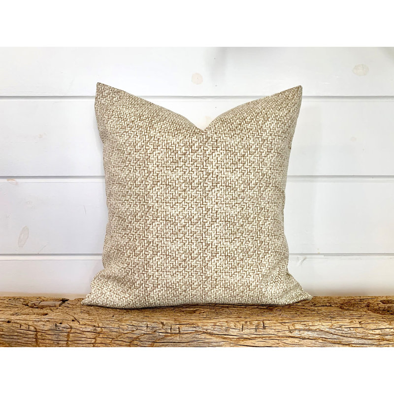 Solid Colour Outdoor Reversible Pillow Cover, 21.5" x 21.5"