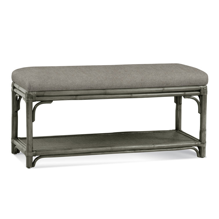 Banc de rangement en osier Summer Retreat