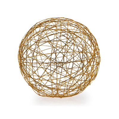 Sphère dorée Guita XL