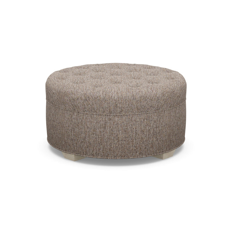 Round Ottoman, 5246-70, Sandstone