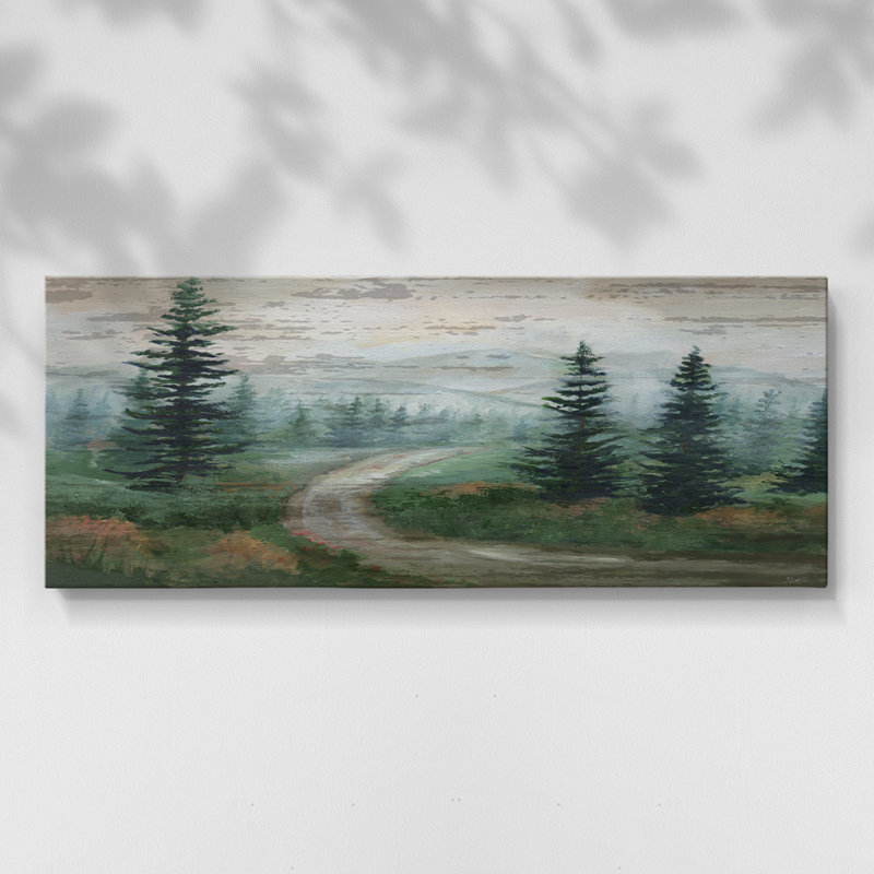 High Country - Toile tendue avec châssis - Prêt à accrocher, H 12 po x l 30 po