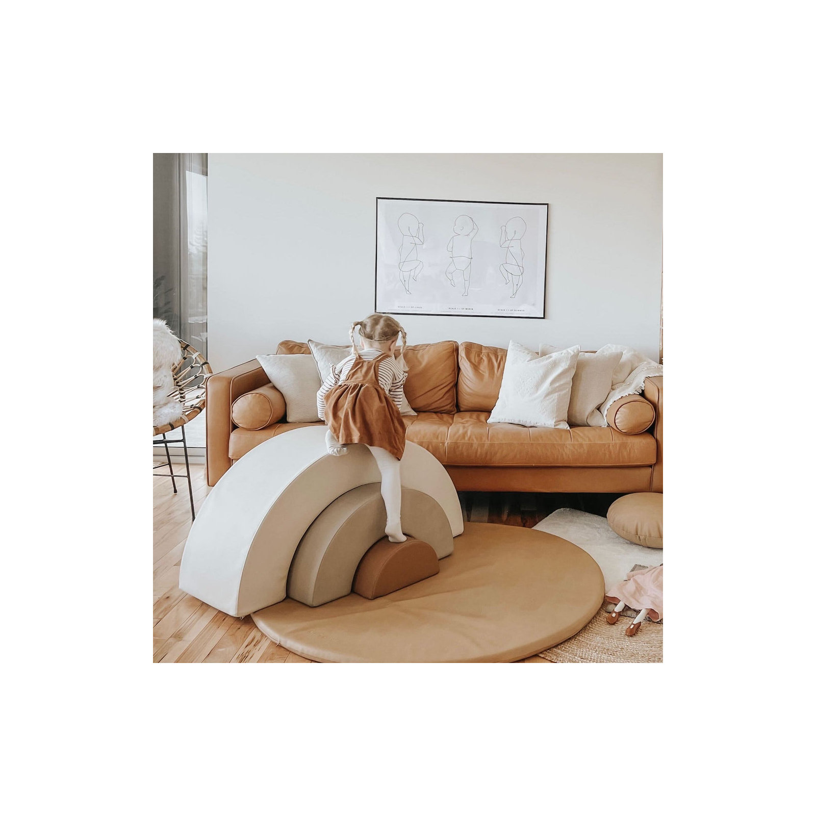 Gathre Arc Playset, Ivory/Camel/Millet