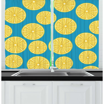 Pointed Kitchen Curtain