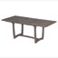 Ensemble de table de salle à manger extensible 7 pièces pour 6 personnes, table de cuisine rectangulaire avec 6 chaises rembourrées, chaises de salle à manger à dossier courbé pour la salle à manger-1195347516
