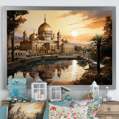 " Islam Art Golden Dome I "