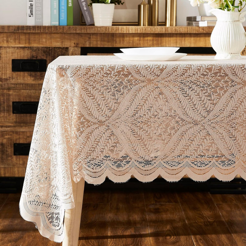 Denese Dining Linens, Linen, 104" x 60"