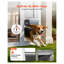 Porte pour animaux de compagnie réglable à porte coulissante en verre pour grands chiens, d'une hauteur de 75,9 po à 80,7 po, cadre en aluminium blanc