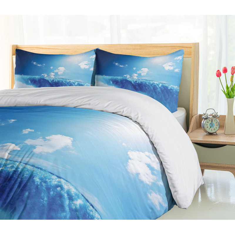 Modern & Contemporary Polyester Duvet Cover, Twin Duvet Cover + 1 Sham