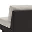 Chaise de terrasse avec coussins Sunbrella Ehrenfried-1160569817