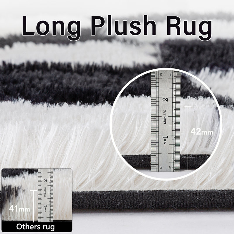 Shag Area Rug, Runner 61 x 183 cm