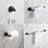 Circular 5 - Piece Bathroom Hardware Set-58850959