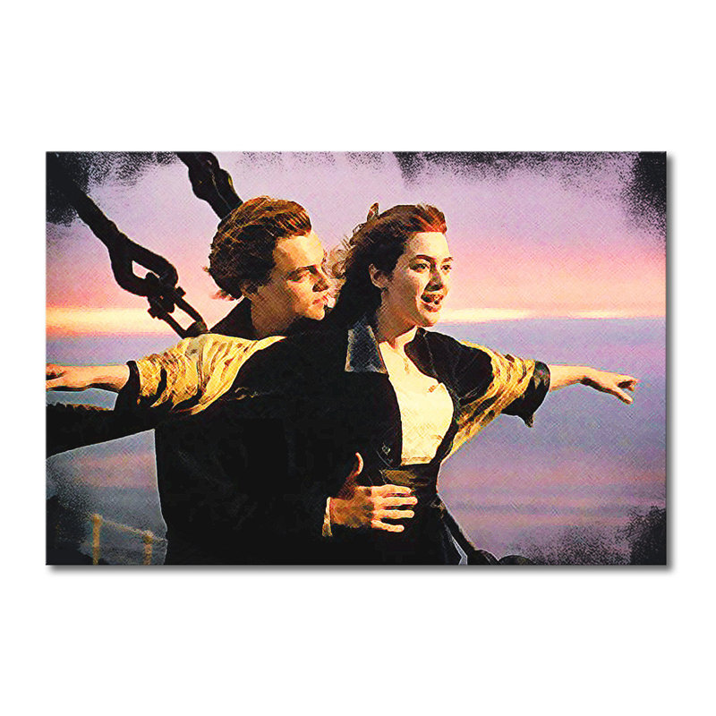 Wrapped Canvas Painting, 80cm H x 120cm W x 2cm D