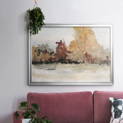 «The Autumn View II», toile tendue avec châssis