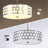 Davalyn 3 - Light Brushed Nickel Drum Pendant