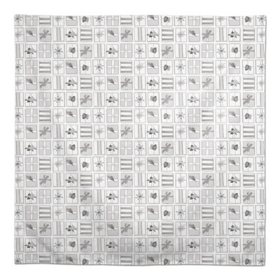 Silver Presents Tablecloth