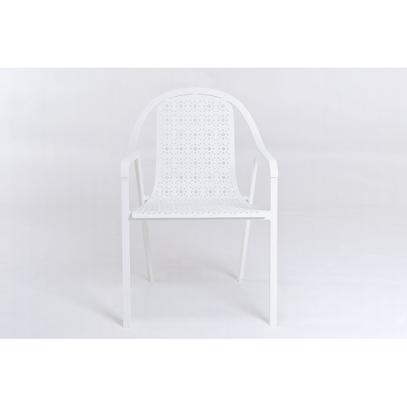 Tline Outdoor Lounge Chair, White