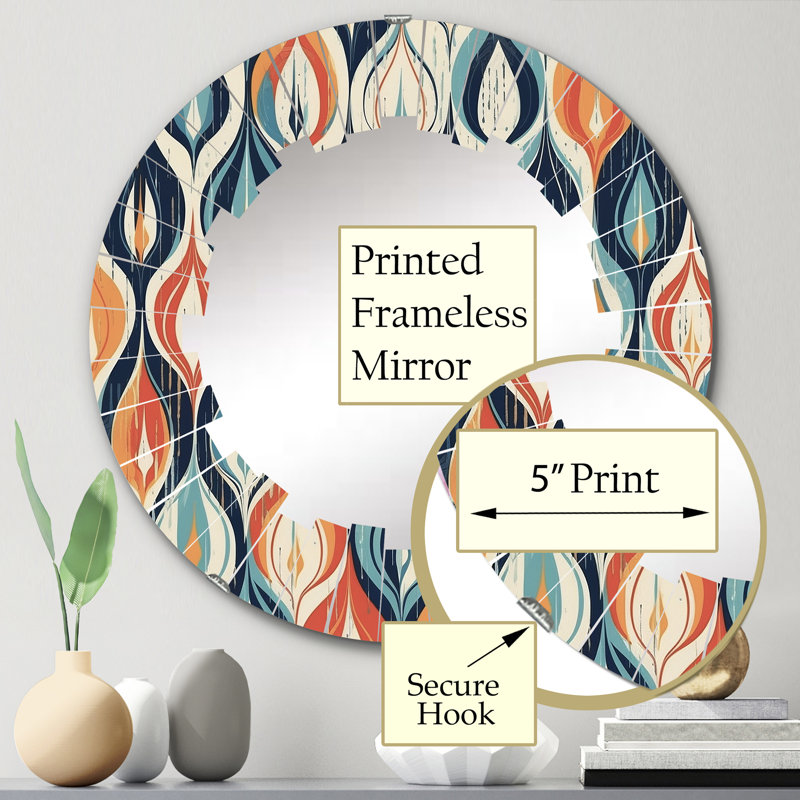 Miroir mural Scroggs, 24 po x 24 po