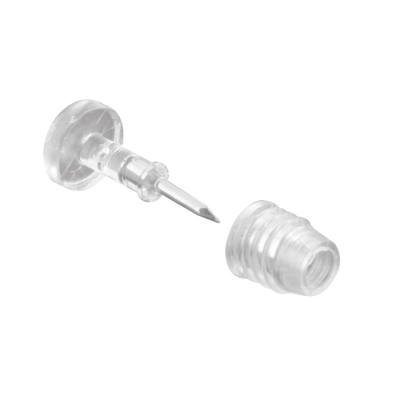 3/4 in. Steel Pin with Plastic Bushing, Window Grid Retainer