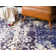 Dimonetta Washable Abstract Indoor Rug