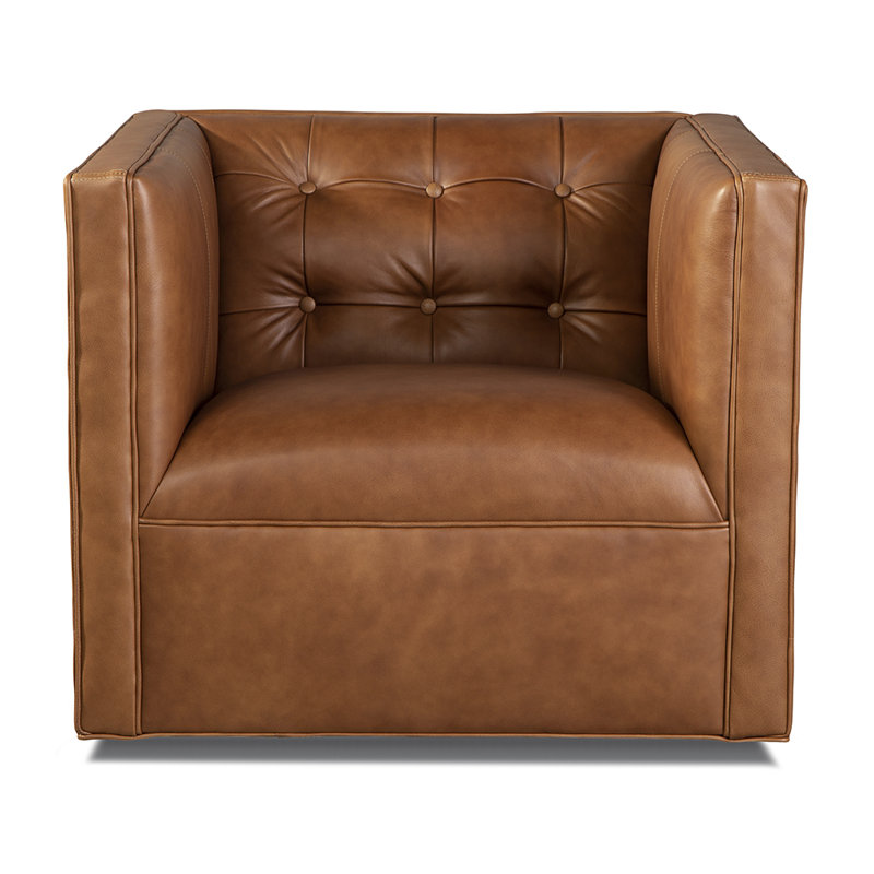 Laslow Tufted Armchair, Butter