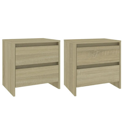 Georgan 45 cm W Bedside Table