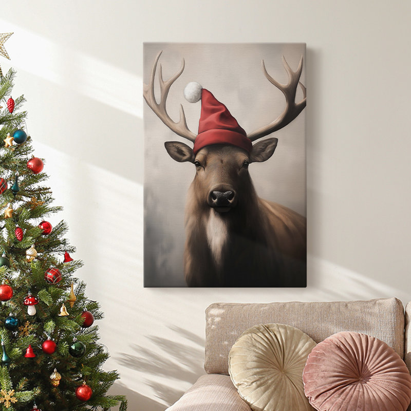 Art des Fêtes de Noël - Toile tendue avec châssis - Série 2-CCDXVI, 27" H x 18" W