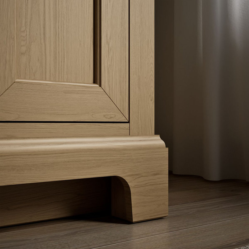 Charlemont 24 In. Bathroom Vanity Cabinet With Sink And Quartz Top, Light Oak