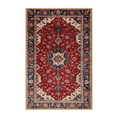 Machine Washable Persian Brown Area Rug