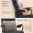 Mid Century Office Chair, Ergonomic Modern Breathable Home Desk Chair With Lumbar Support, Adjustable Height Swivel Computer Chair For Home Office, Brown-1555097984
