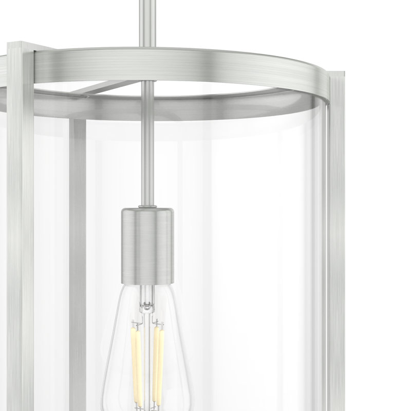 Astwood 1 Light Cylinder Pendant, Chrome