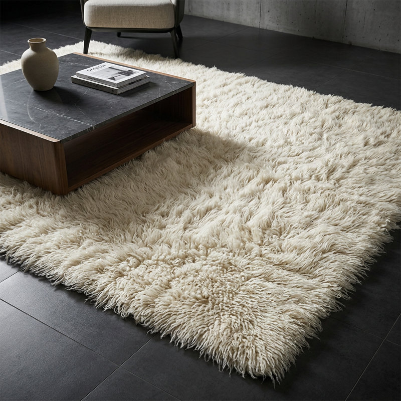 Tapis Flokati Cugina, Rectangle 7 pi x 10 pi