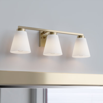 Meuble-lavabo 3 lumières Amiia