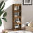 Book Cabinet Room Divider Display Book Rack Bookshelf Engineered Wood
