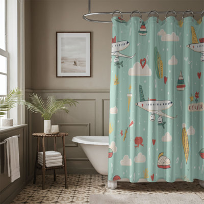 Aero Accents - Rideau de douche Premium