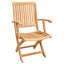 Winford Teak Folding Patio Dining Chair
