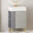 21.6 " W Free Standing Wall Mounted 1 Single Vanity Bathroom Vanity With Ceramic Top-22393643