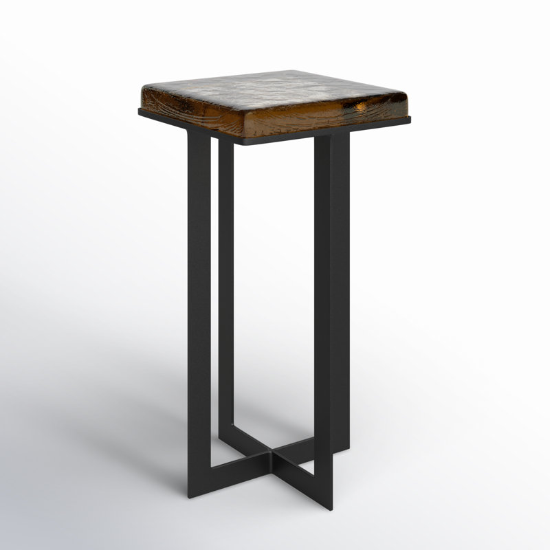 Giselle Glass End Table