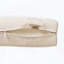 Fauteuil club d'extérieur en bois d'acacia avec coussin beige (structure blanche, ensemble de 2)-511848844