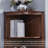 Rubberwood Corner Cabinet with Double Doors-113450805