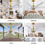 Ariella - Ventilateur de plafond à huit pales-1104360000-1104360005