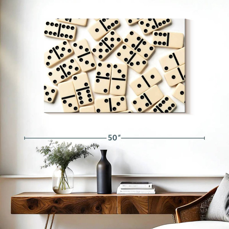 Dominos classiques, H 26 po x l 39 po
