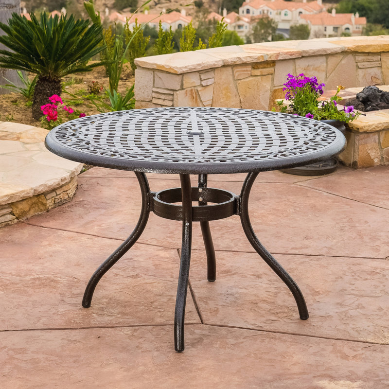 Table ronde Phoenix 48 po, Bronze
