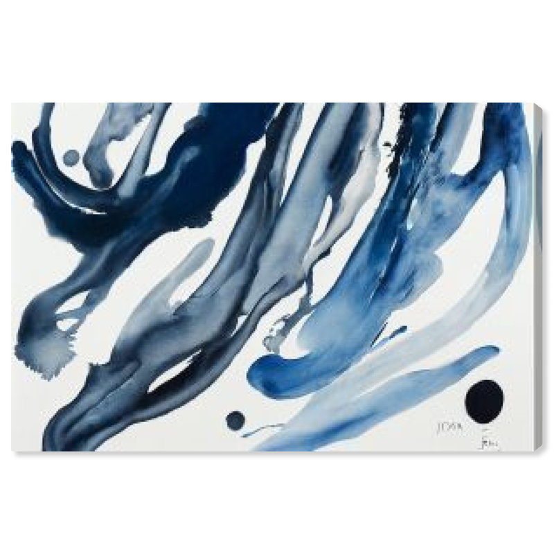 Faizudeen, nébuleuse qui coule sur toile, H 16 po x l 24 po x P 0,8 po