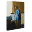 Woman Reading a Letter by Johannes Vermeer - Wrapped Canvas-61880953