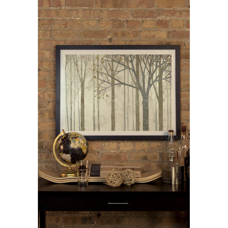 «In Springtime No Border» par Katherine Lovell, impression, Papier encadré noir, H 16 po x l 24 po x P 1 po