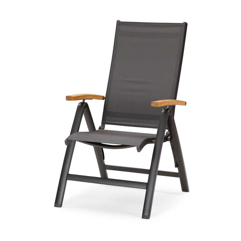 Colleton Patio Dining Armchair, Anthracite