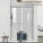 60" W X 72" H Double Sliding Framed Shower Door with Nano-Coating and Towel Bar-114022366